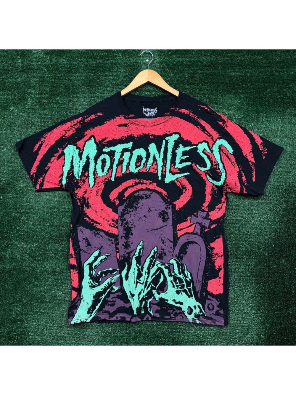 Motionless in White Creatures Meatalcore Band T-Shirt Size Large